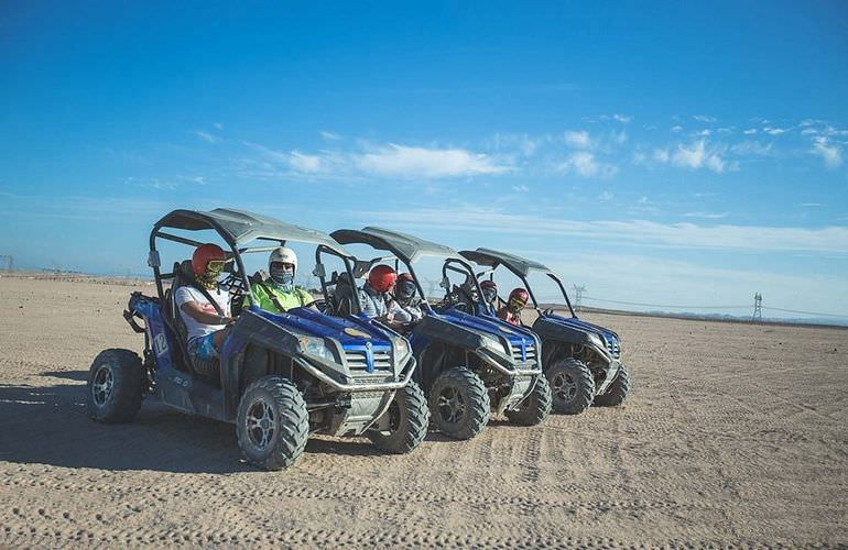 Private Buggy Tour in Safaga am Morgen mit Kamelreiten