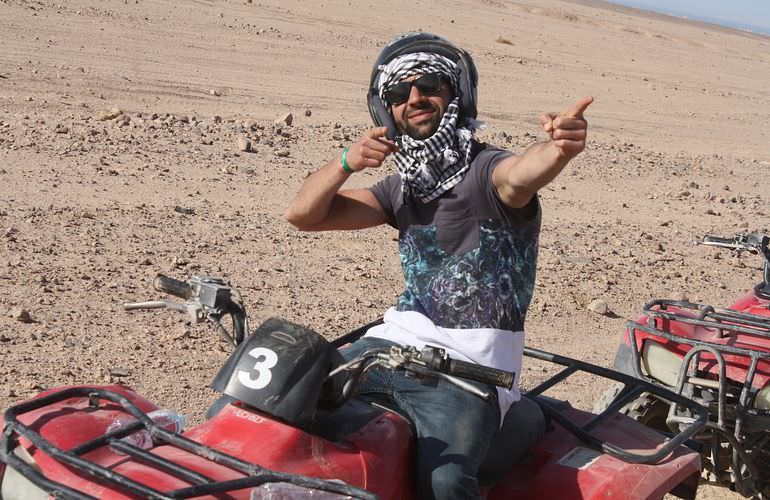 Quad Fahren Safaga: Privat, sportlich oder langsam - Abenteuer Wüste wie Sie es wünschen