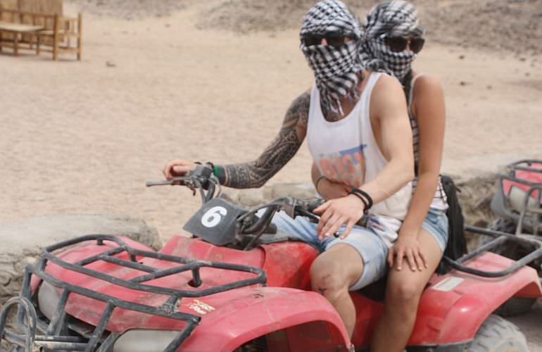 Quad Fahren Safaga: Privat, sportlich oder langsam - Abenteuer Wüste wie Sie es wünschen