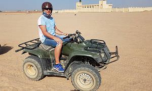 Quad Tour am Nachmittag durch die Wüste von Safaga