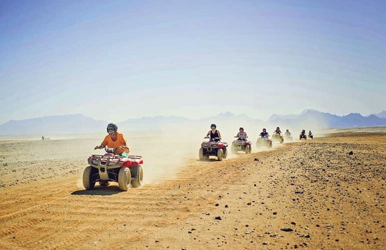 Quad Tour am Nachmittag durch die Wüste von Safaga
