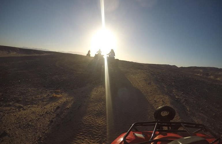 Quad Tour am Nachmittag durch die Wüste von Safaga