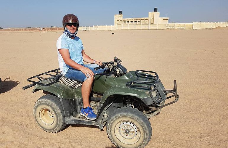 Quad Tour am Nachmittag durch die Wüste von Safaga